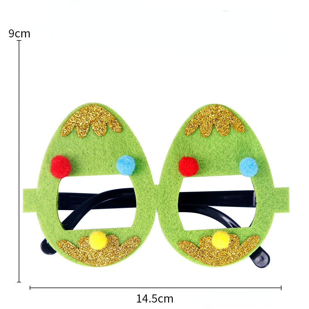 Wholesale Plastic Easter Chick Bunny Egg Glasses Frame